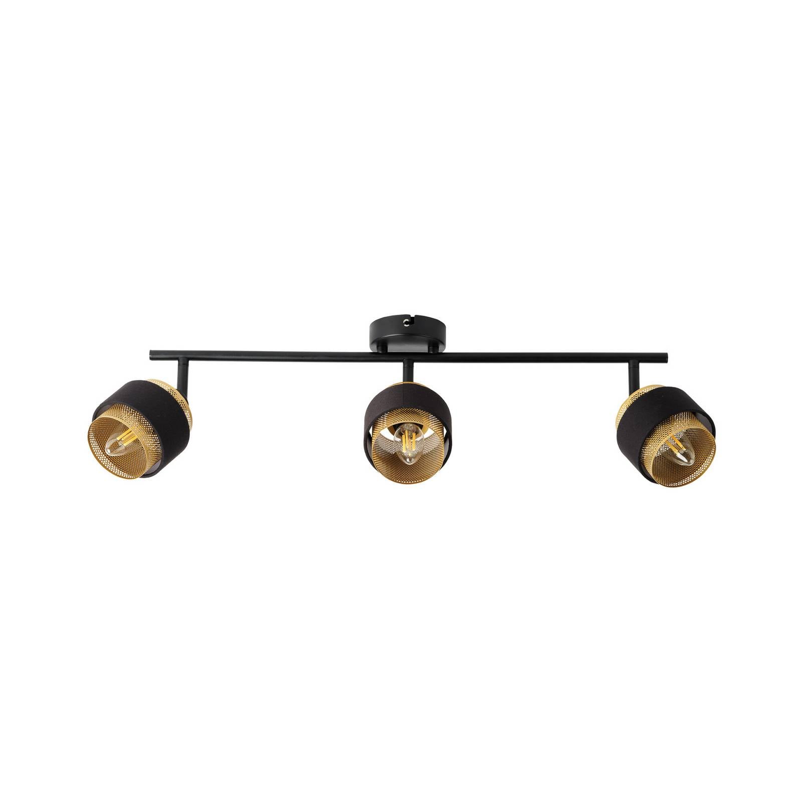 OSRAM Deckenleuchte Decor Spot Hornet, 3-fl., schwarz/gold