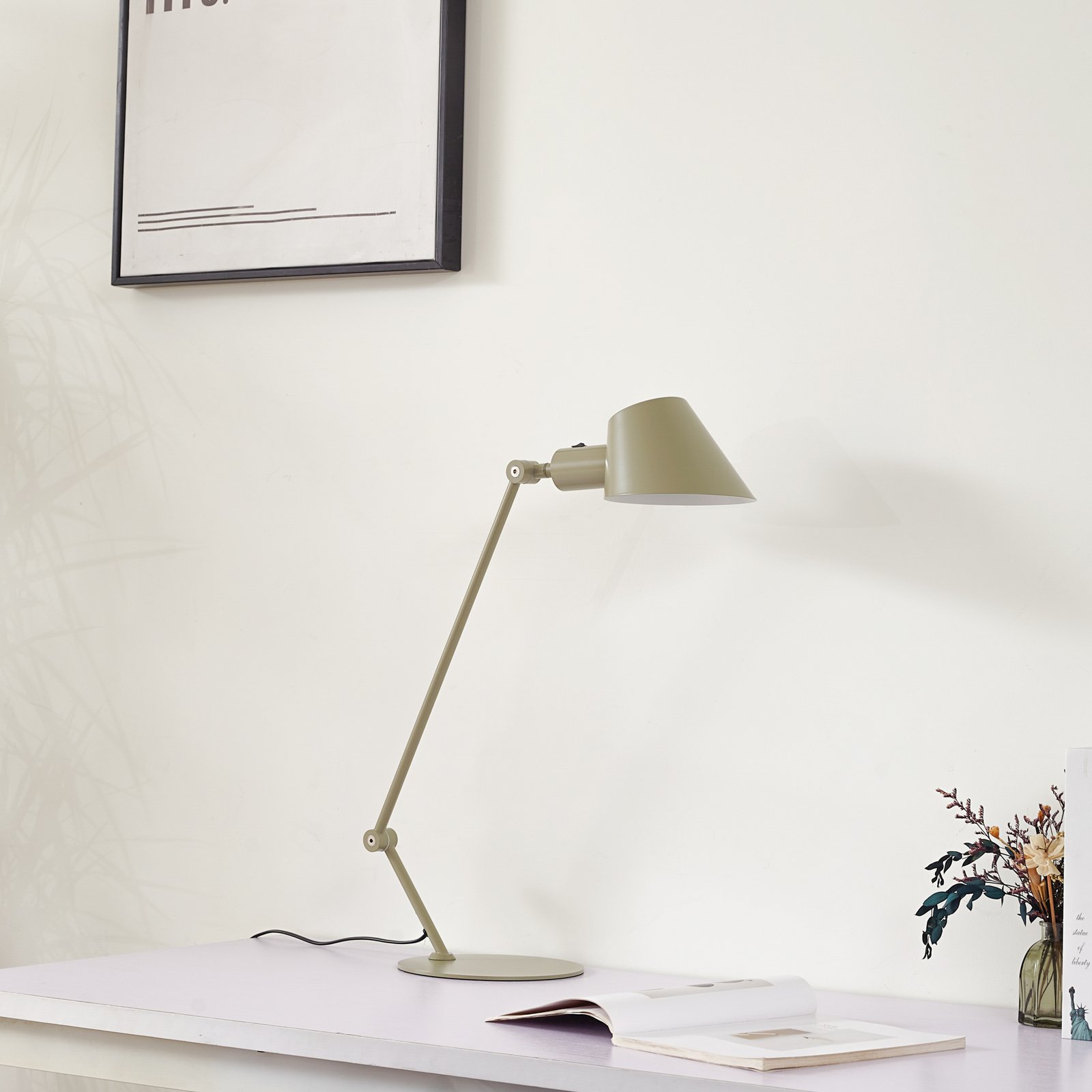 Corali Table Lamp Light Green - Lindby