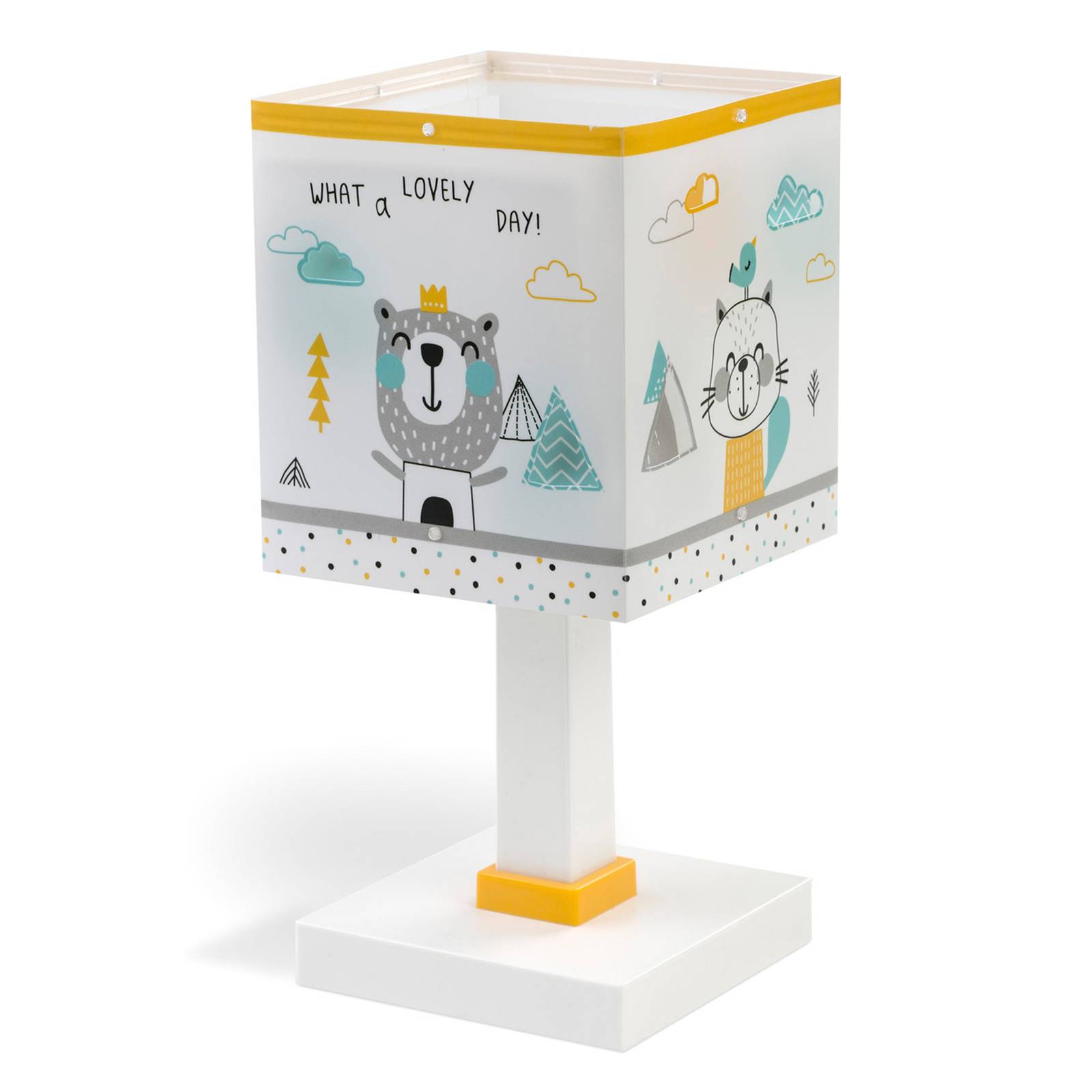 Dalber Hello Little bordslampa till barnrummet