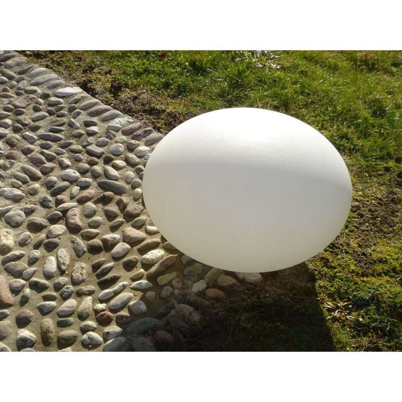 Eggy Pop Out Lampă de Exterior Ø55 (5m) Opal White - CPH Lighting