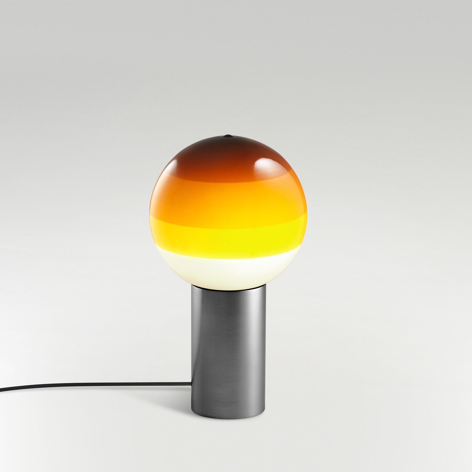 MARSET Dipping Light S bordslampa bärnsten/grafit