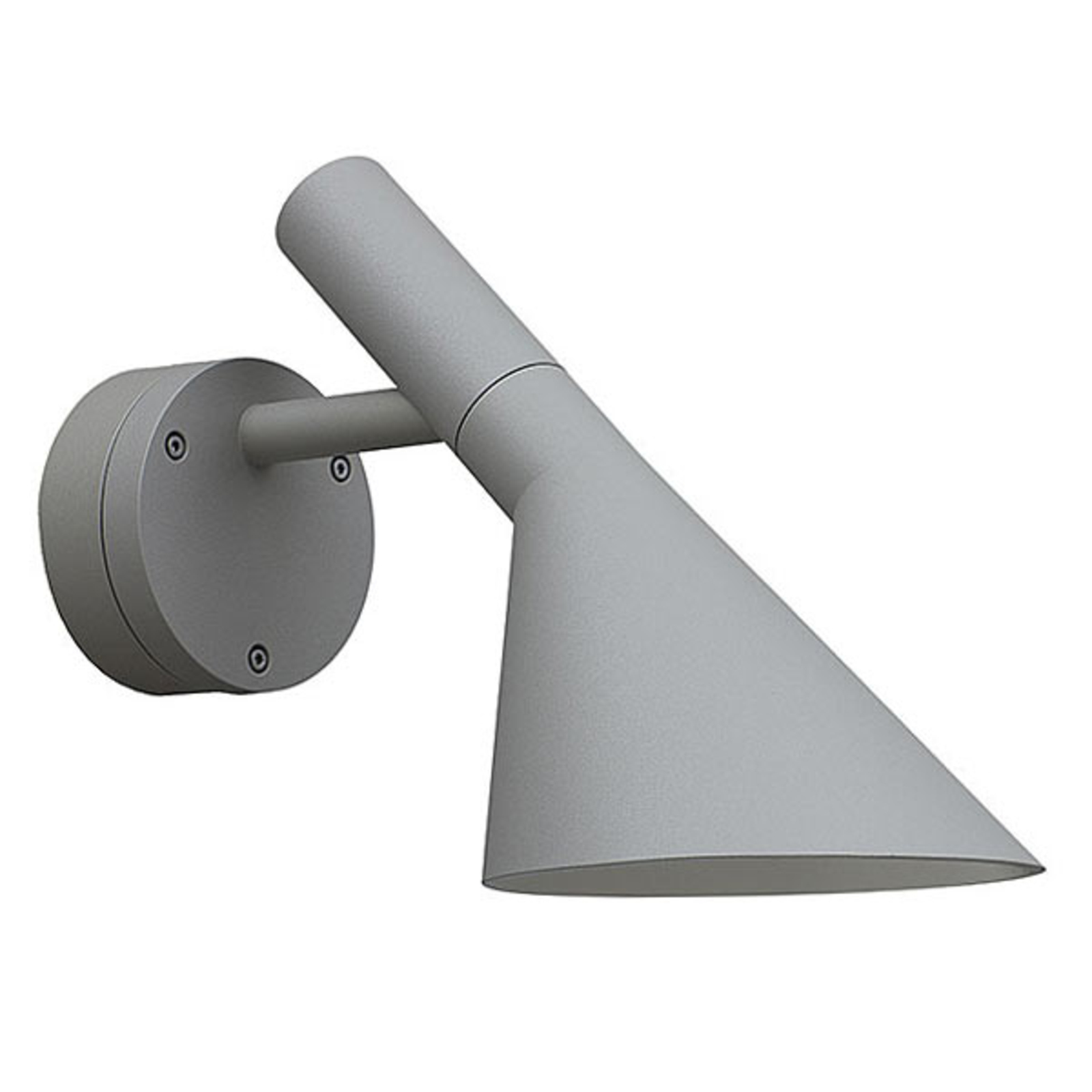 Louis Poulsen AJ–utendørs LED-vegglampe, aluminium