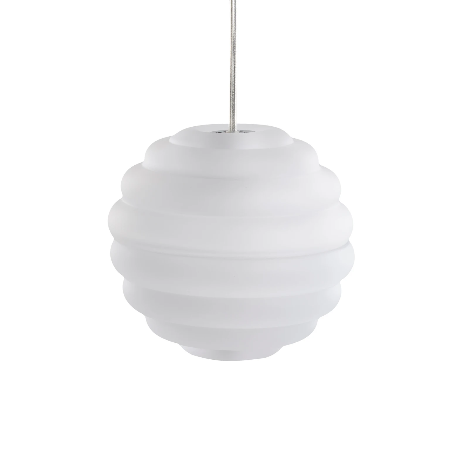 Tom Dixon LED-riippuvalaisin Press Sphere Mini himmeä Ø 15 cm