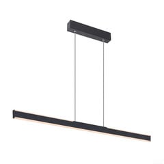 SLV One Lineær LED-pendel, 104 cm, sort