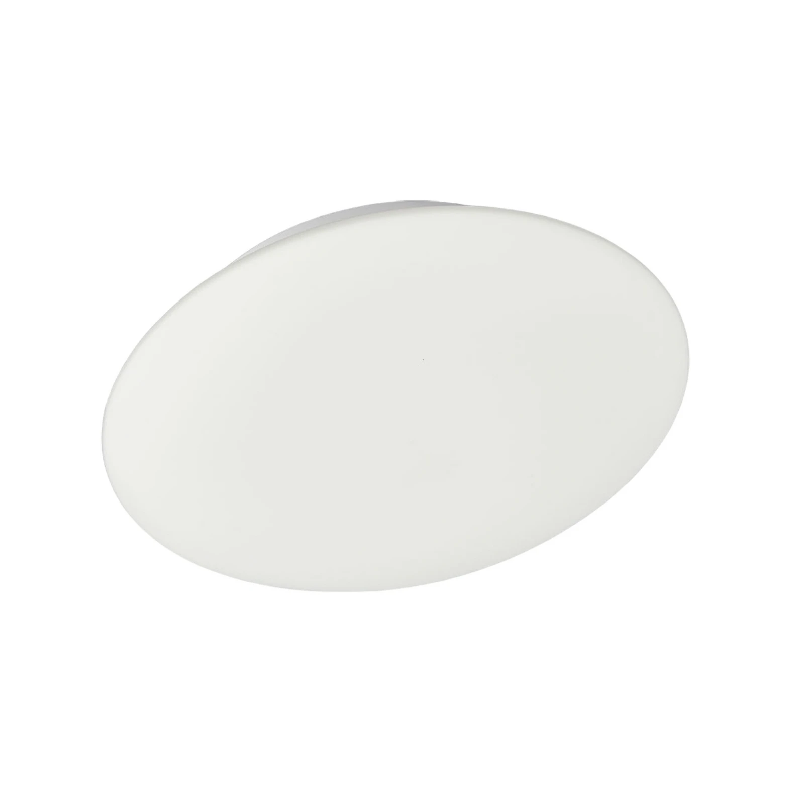 Plafonieră Alba din sticlă opală, Ø 25 cm