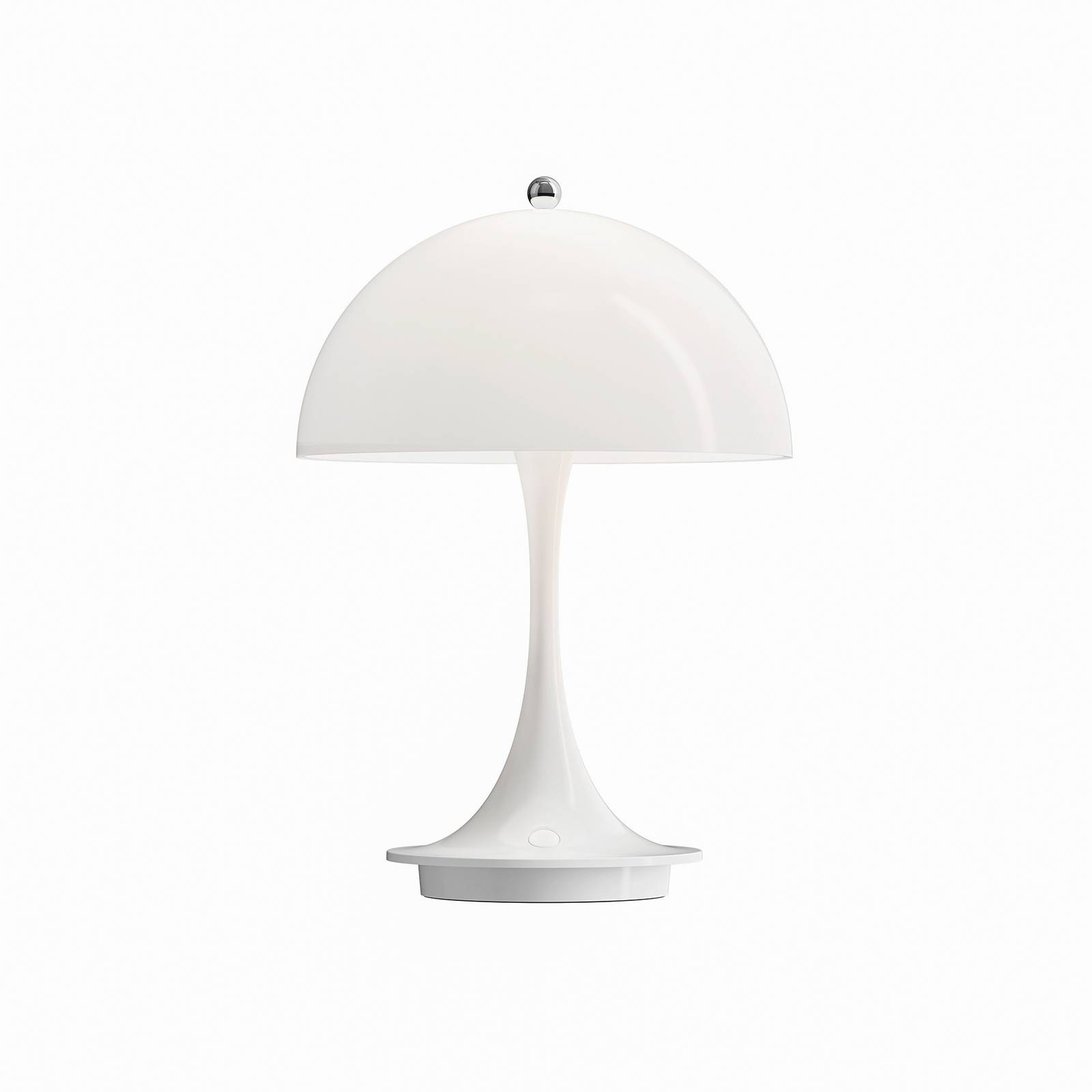 Louis Poulsen Panthella Portable V2 Table Lamp - Living / Dining Room - dimmable - Design - White
