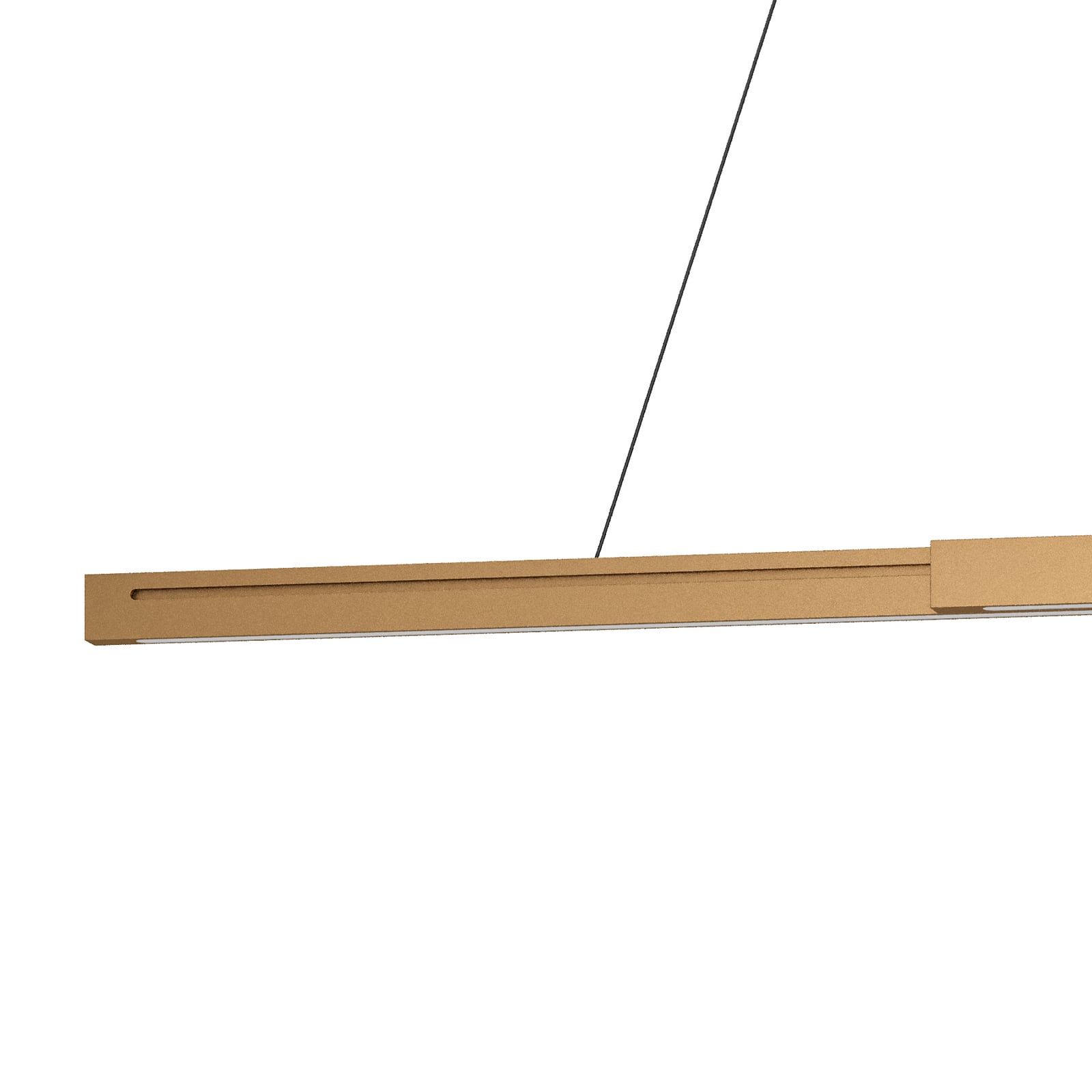 Stars of Light LED-Hängelampe Montebuono, gold, 180 cm, dim.