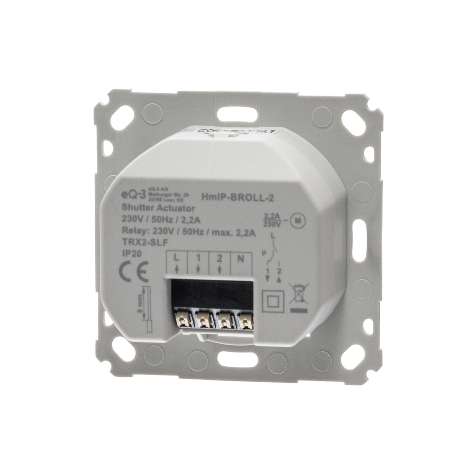 Homematic IP Rollladenaktor Markenschalter 5er-Set