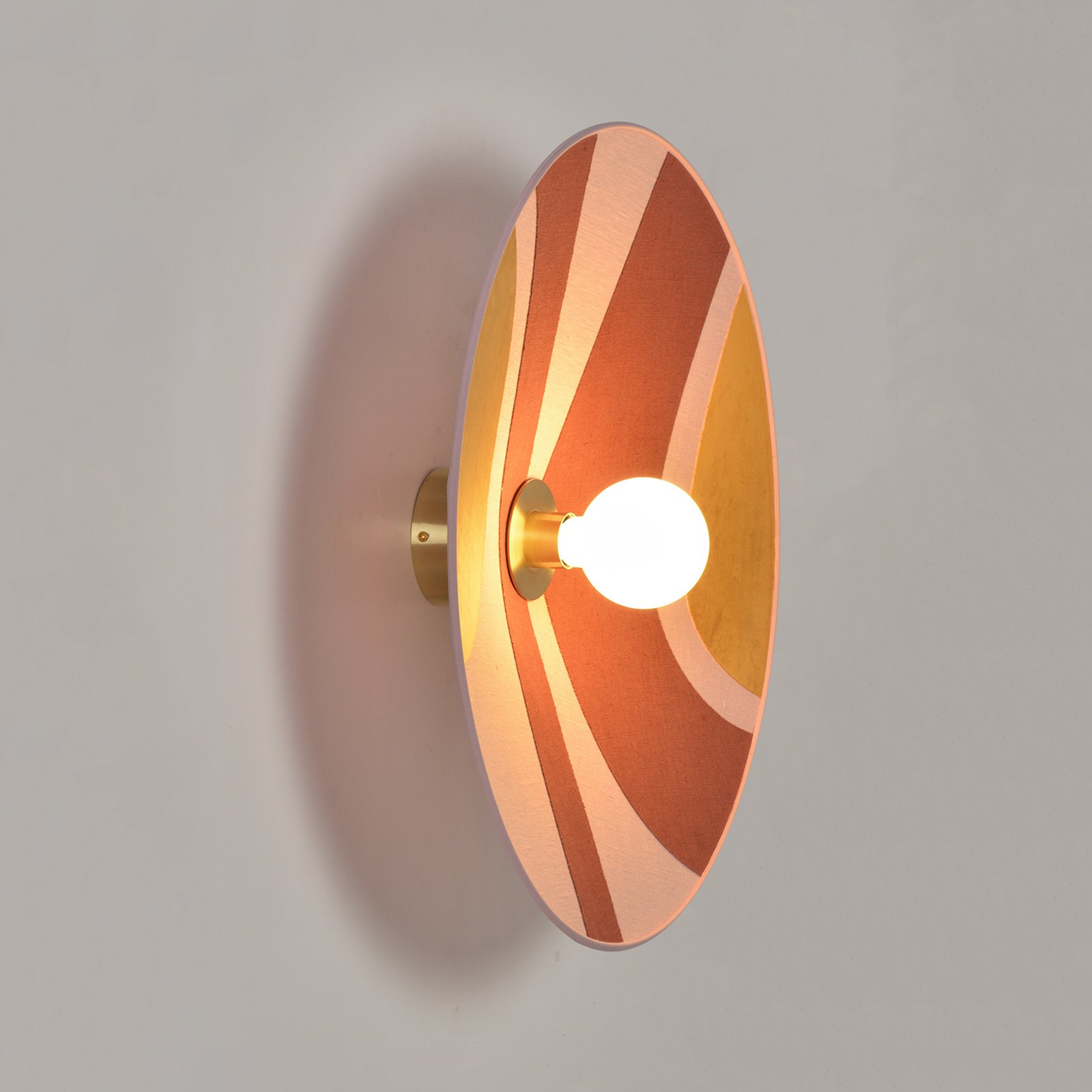 Sonia Laudet Wandlampe Ø 60 cm pink - MARKET SET Sonia Laudet Wandlampe Ø 60 cm pink - MARKET SET