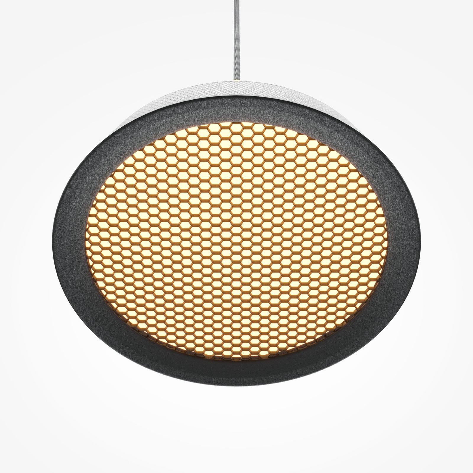 Maytoni Lampă suspendată LED El Ø 153 cm alb aluminiu - Camera de zi / sufragerie - modern - alb negru