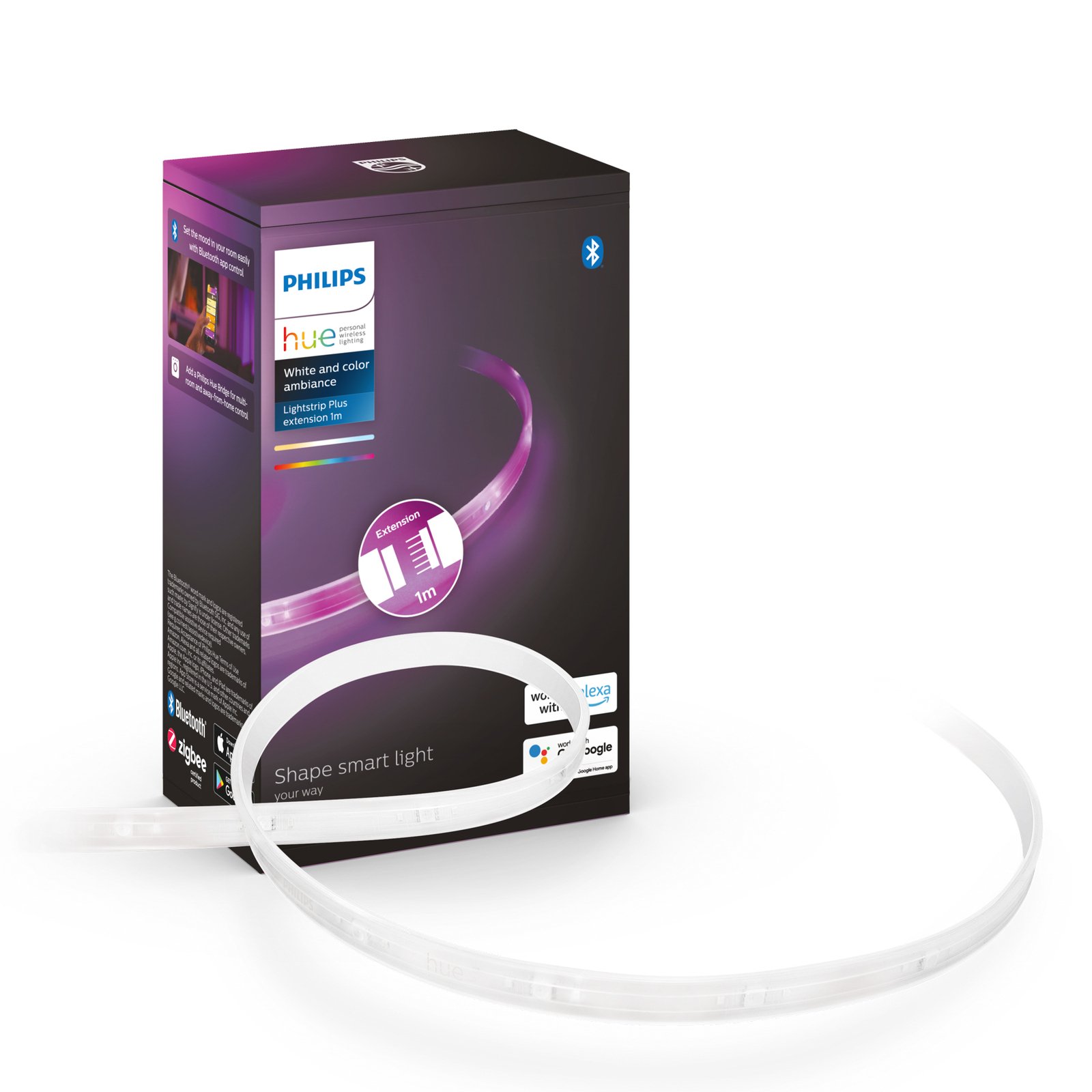 LightStrips Plus 1 meter Extension Set White/Color Amb. - Philips Hue