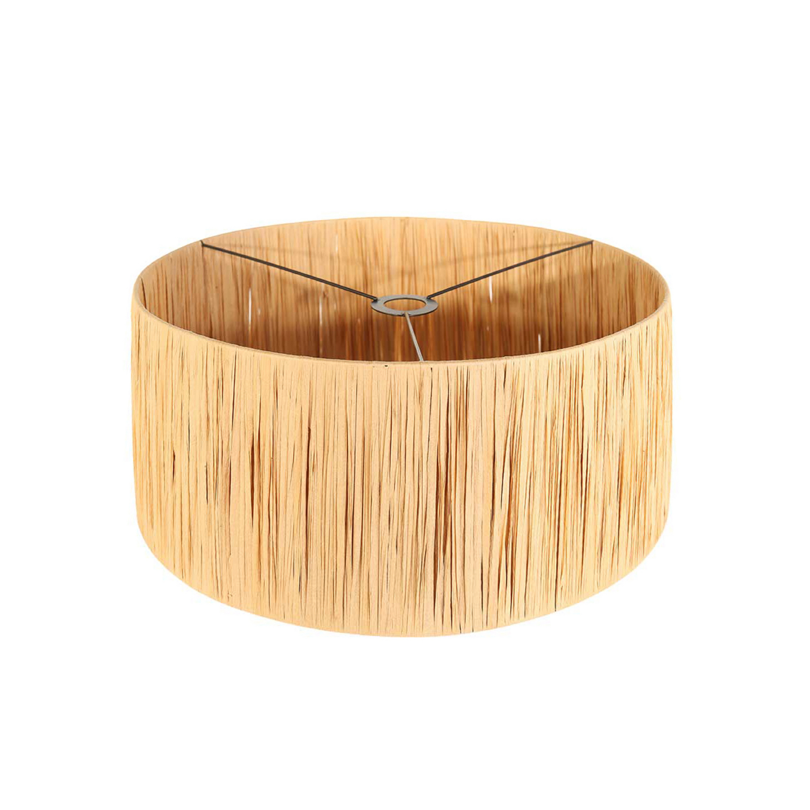 Стена лампа Bloeba, черно/кафяво, изпъкване 140 см, морска трева