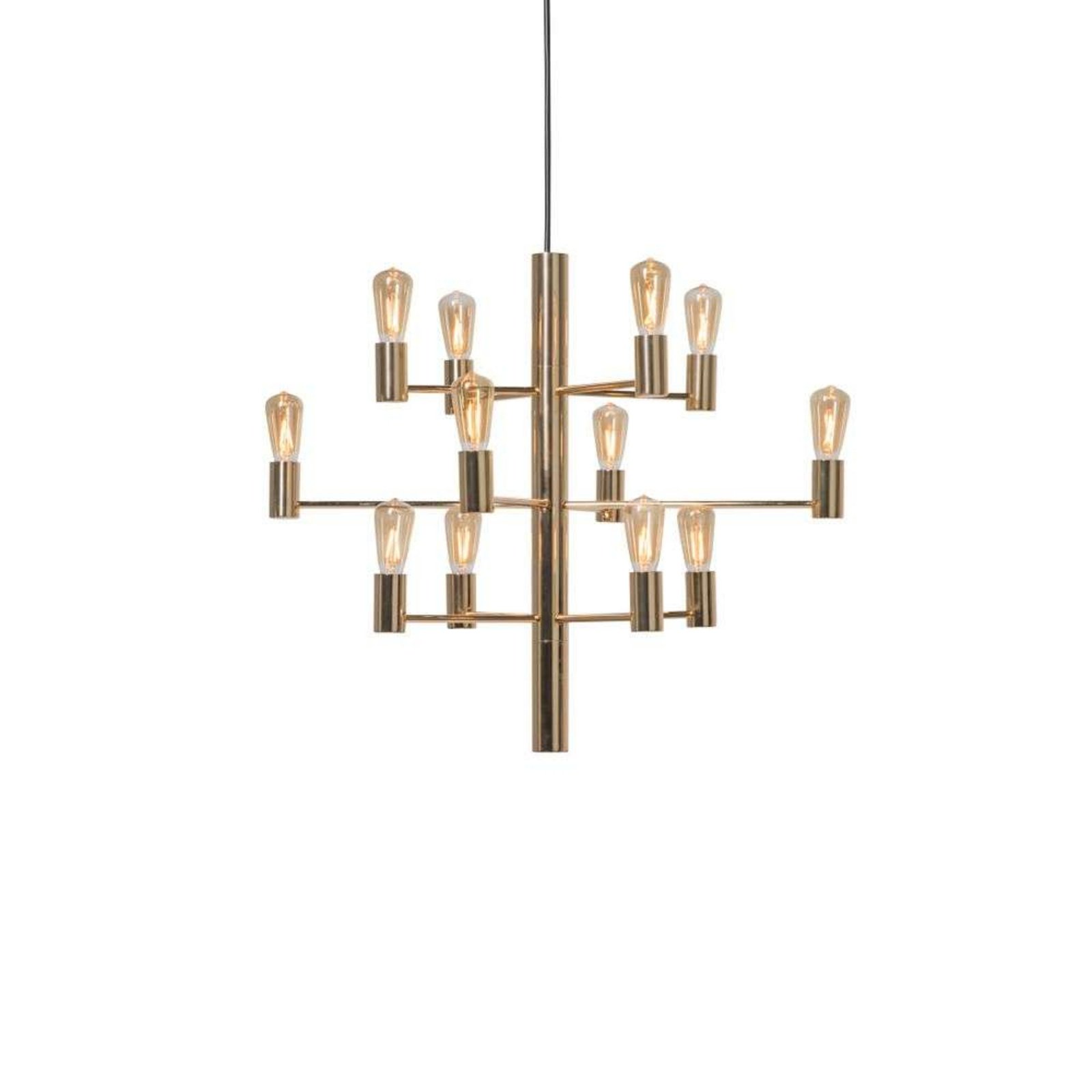 Manola 12 Candelabru Satin Brass - Herstal