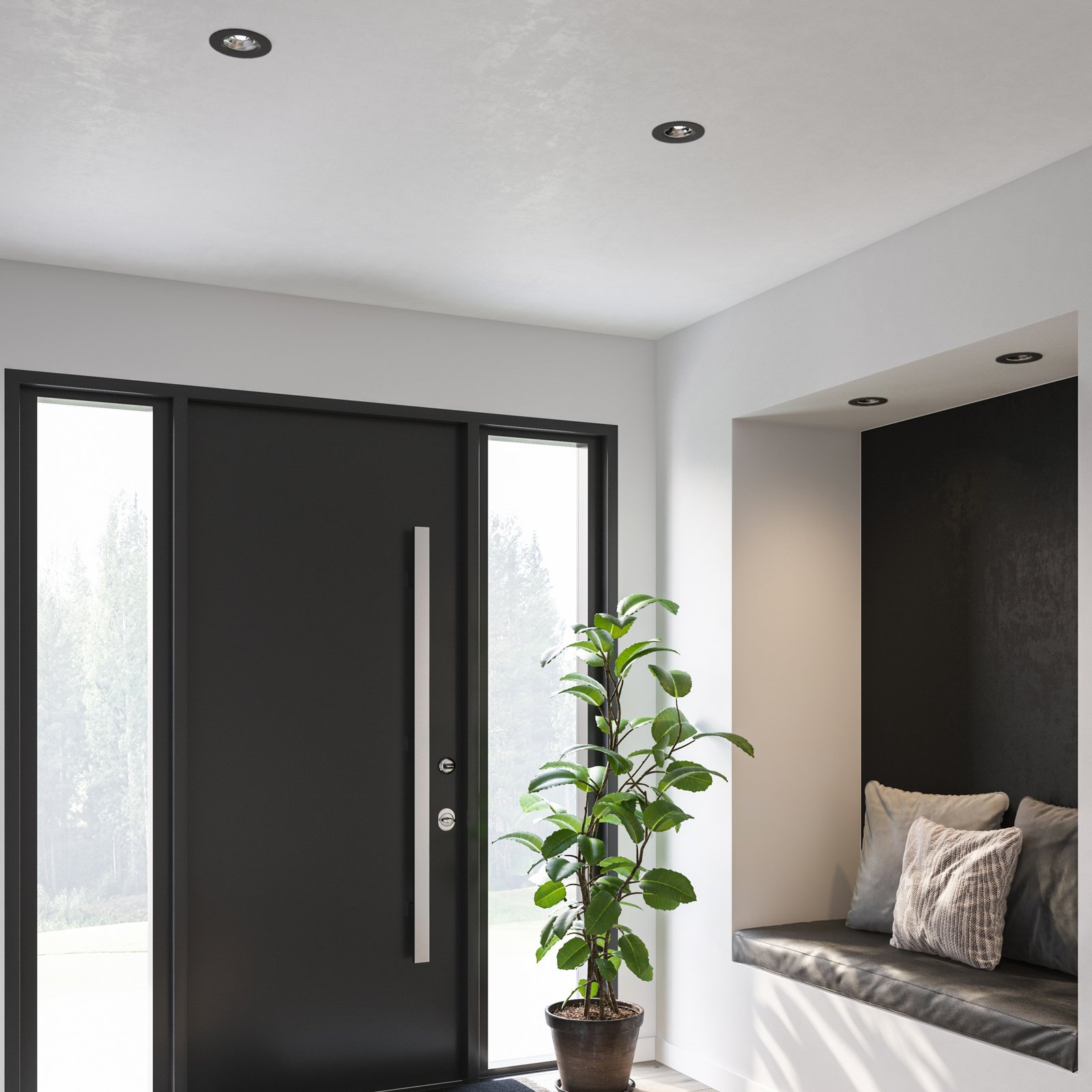 Don Smart Color Ugradna svjetla Crna - Nordlux