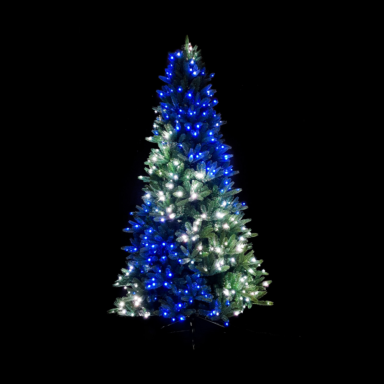 Dekorativno drevo Twinkly RGB, osvetljeno s svetlečimi diodami LED, 150 cm