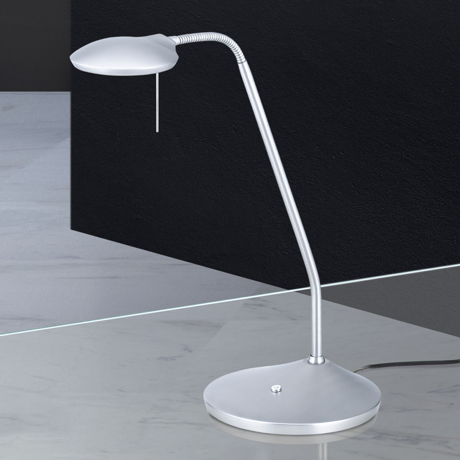 Lampă de masă LED Cobra, culoare lumină reglabilă
