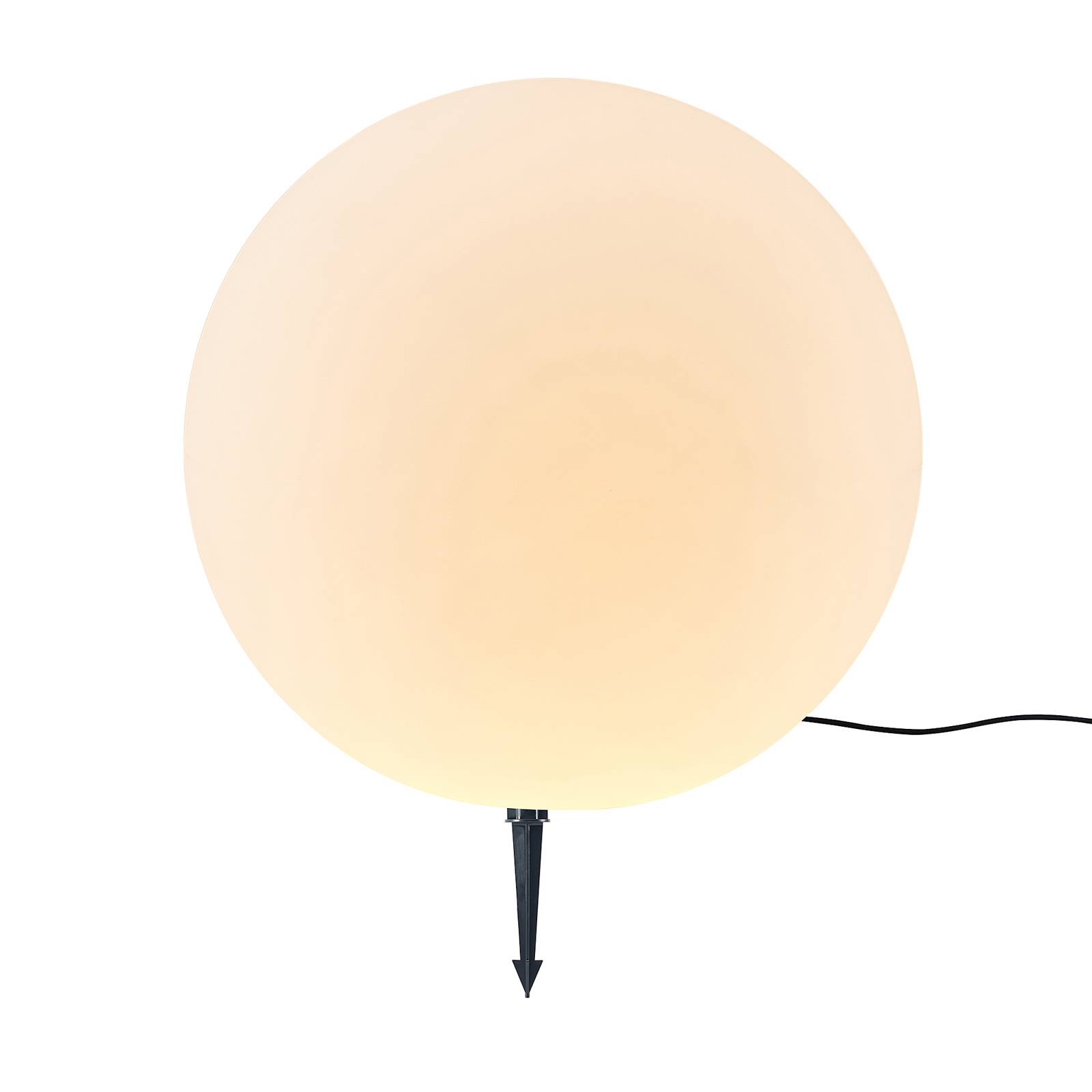 Arcchio Orlana -valaisinpallo, valkoinen, 77 cm - moderni terassivalo - terassivalaisin