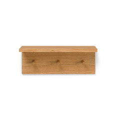 ferm LIVING opbevaringsstativ Place Rack, 45 cm lang, krog, træ