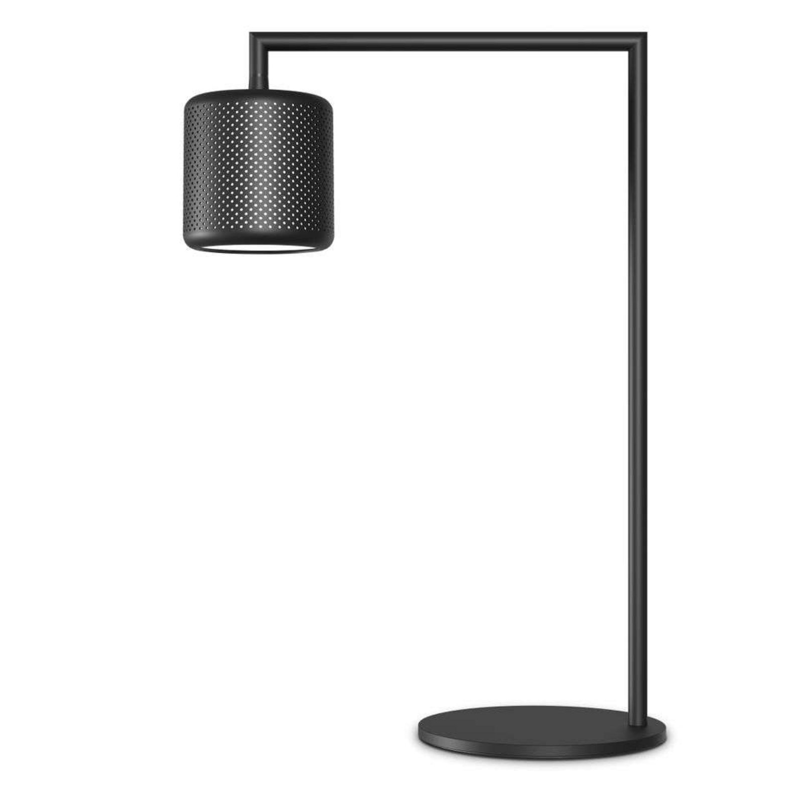 Grain Lampă de Masă XS Matt Black - Herstal