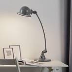 Jieldé Loft C6000 asztali lámpa, ívelt, szürke