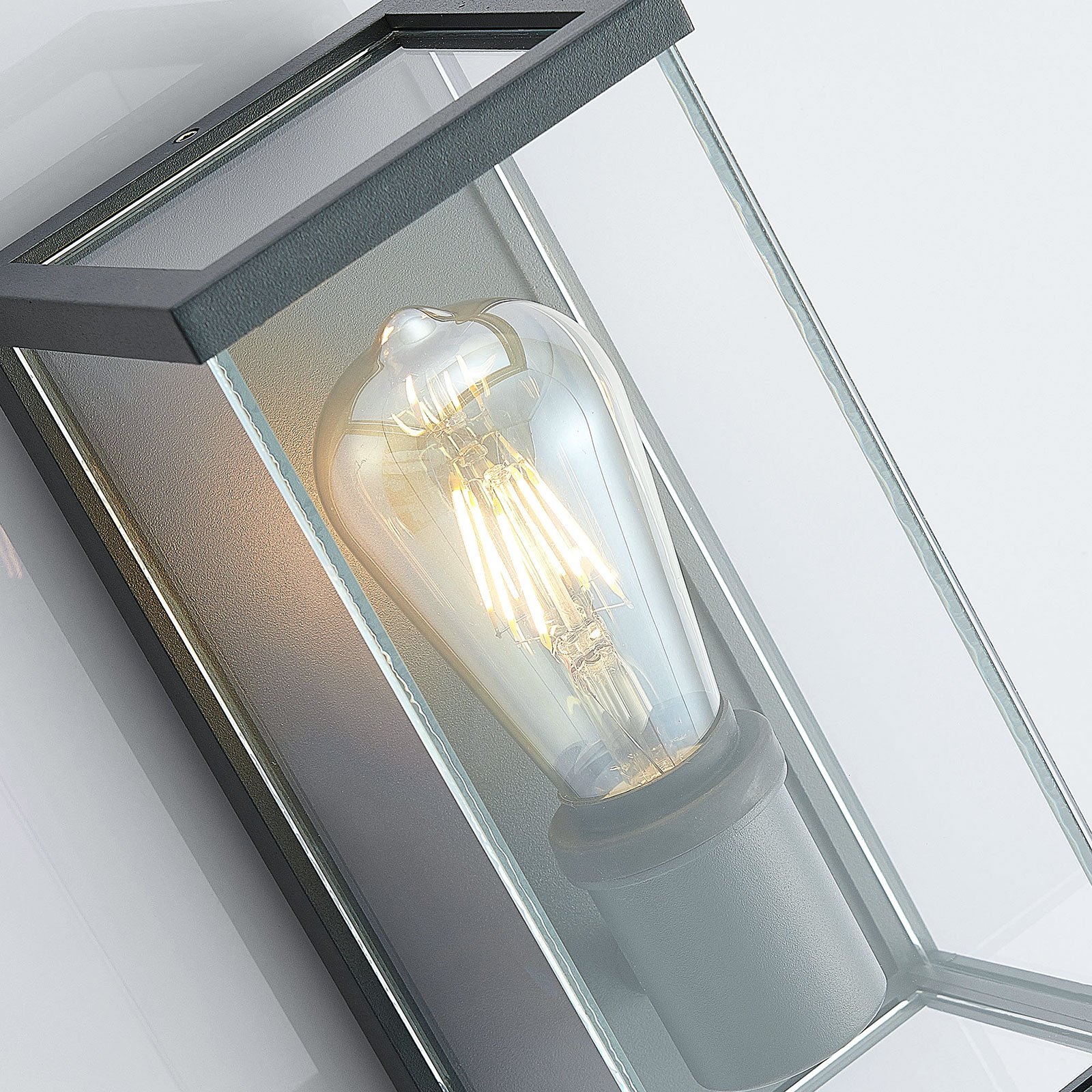 Susanne Utendørs Vegglampe Anthracite - Lindby
