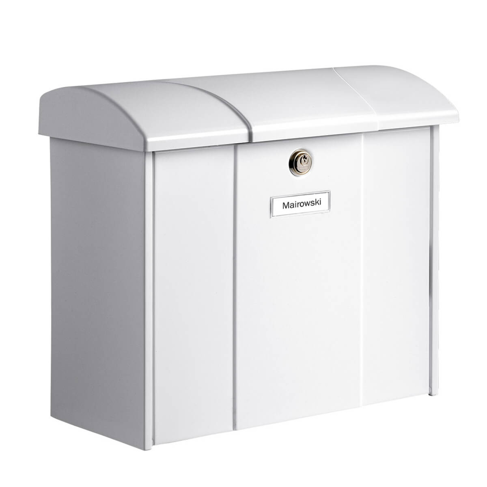 Olymp letterbox in white