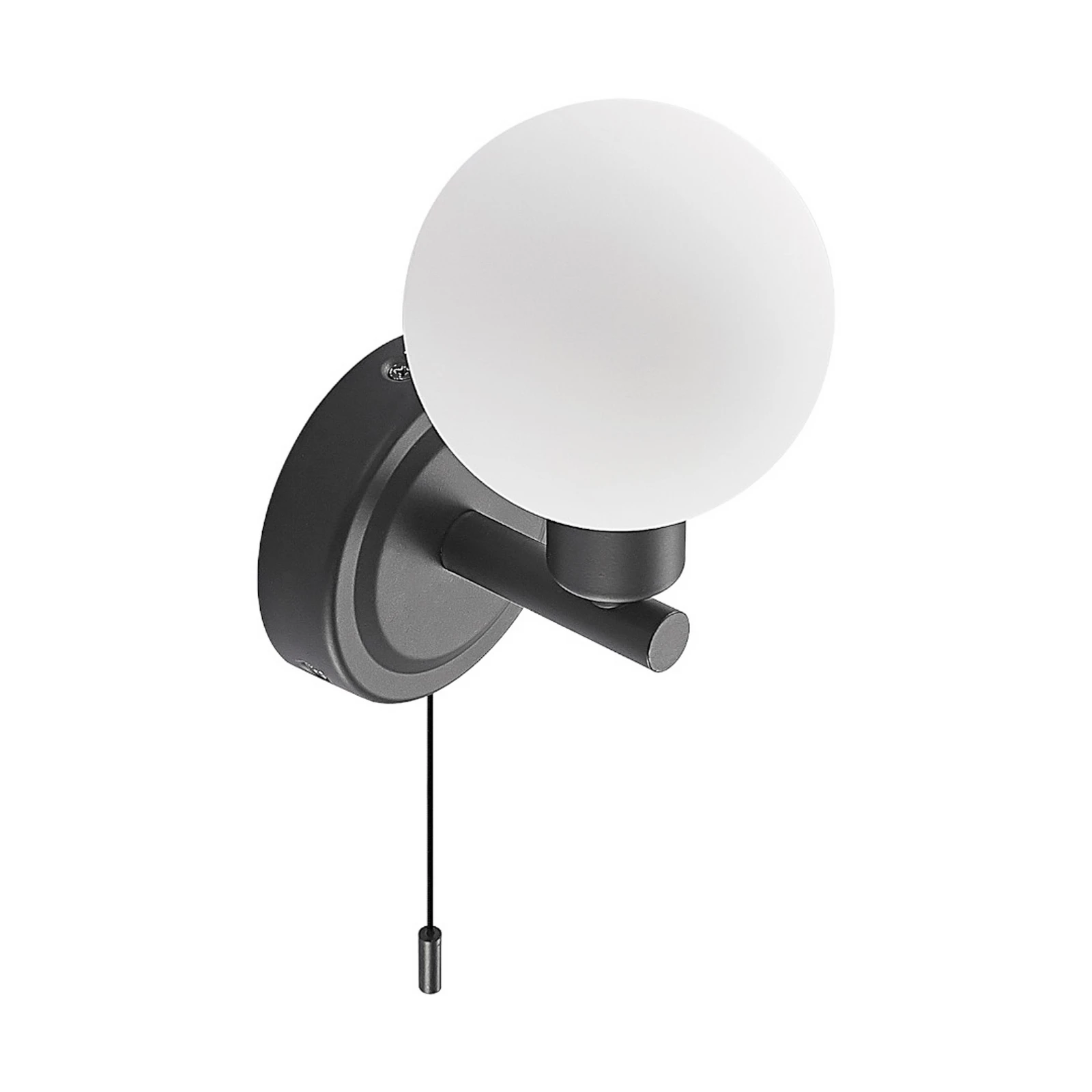 Lindby Zaniba applique murale, noir