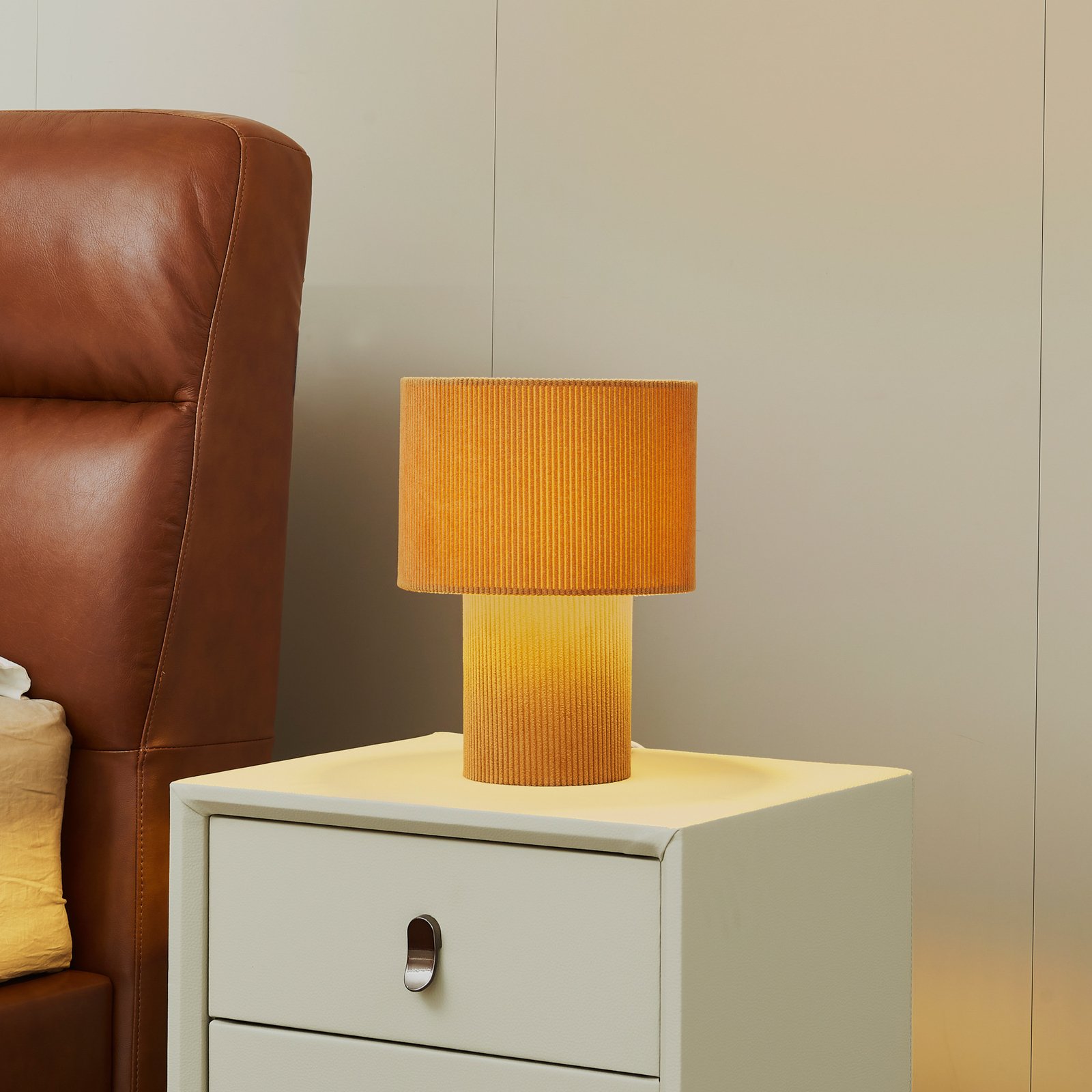 Jone Stolní Lampa Jasné Hnědá - Lindby