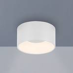 JUST LIGHT. Tanika LED ceiling light, white, Ø 16 cm, dimmable