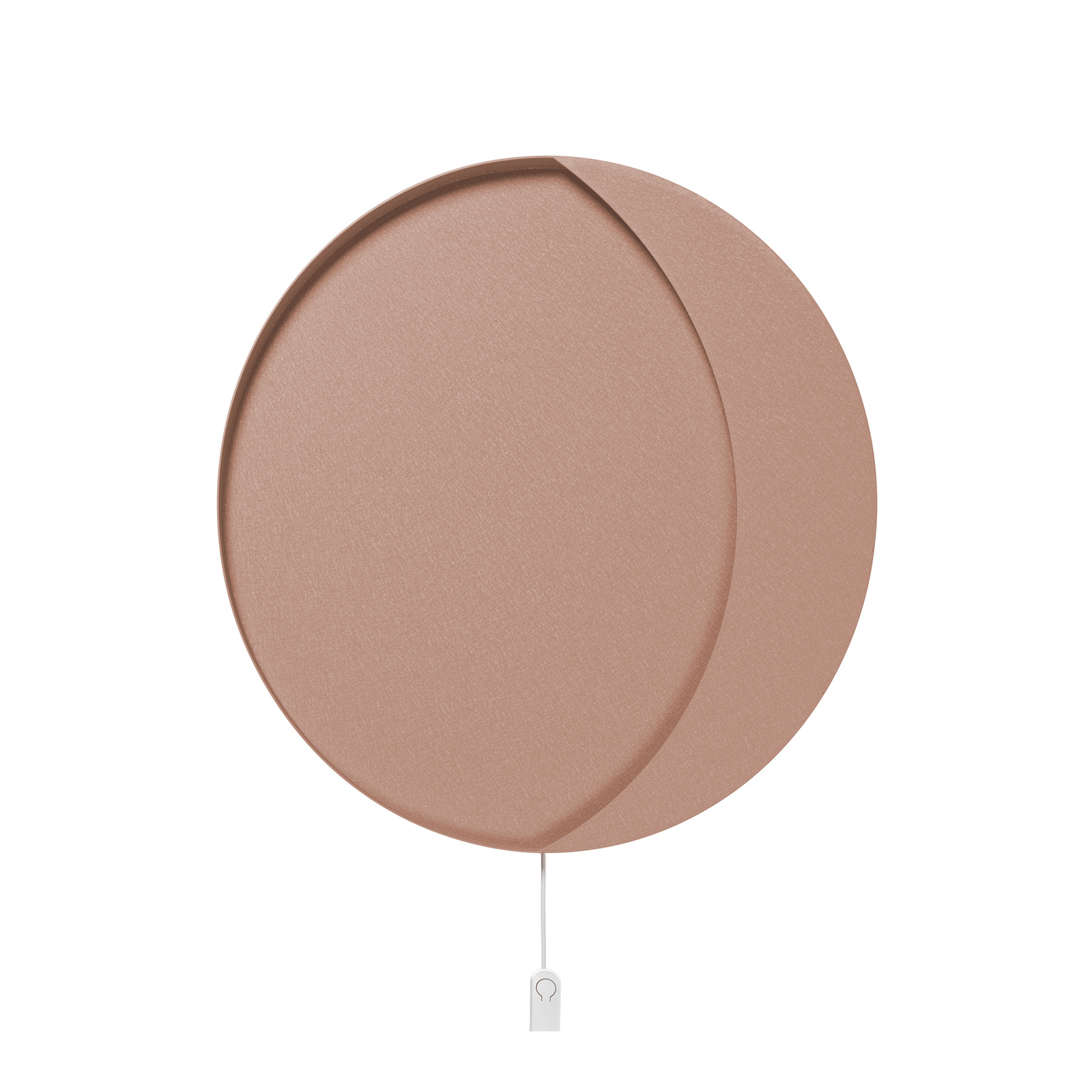 Neba LED-Wandleuchte, rose, Ø 45 cm, Eisen - ferm LIVING