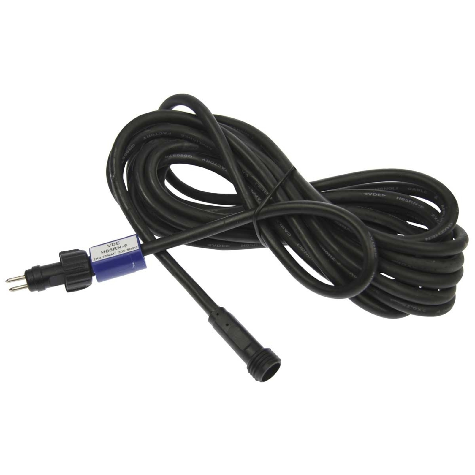 Heitronic Extension cable with system plug 10 metres, plastic, L: 1000 cm
