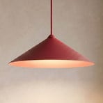 Suspension Lume XL, bordeaux, métal, Ø 49 cm, GX53