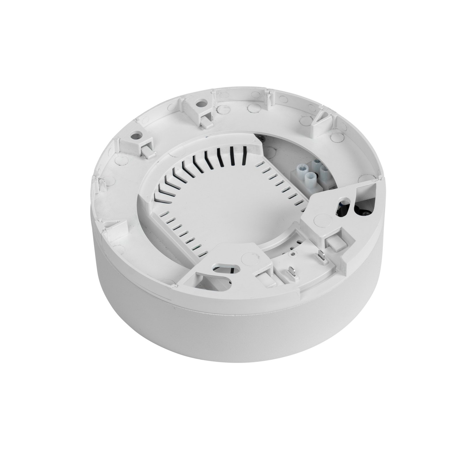 Lindby LED ovládač Lumaro, biely, Ø 13 cm, 100 W