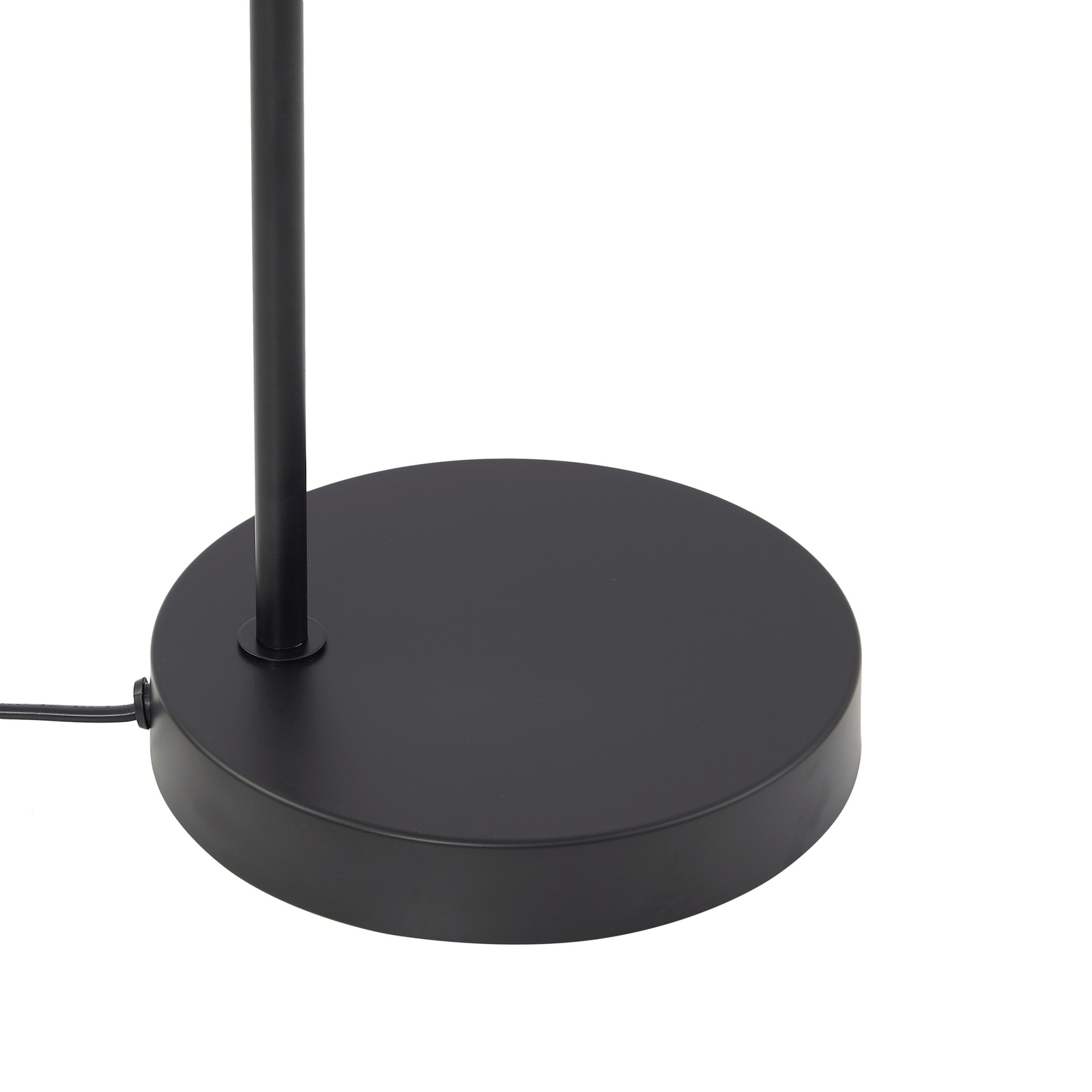 Lindby table lamp Kaida, black, metal