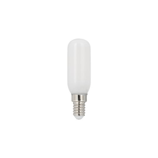 LED лампа T25, E14, 4 W, опално стъкло, 3000 K, 400 lm