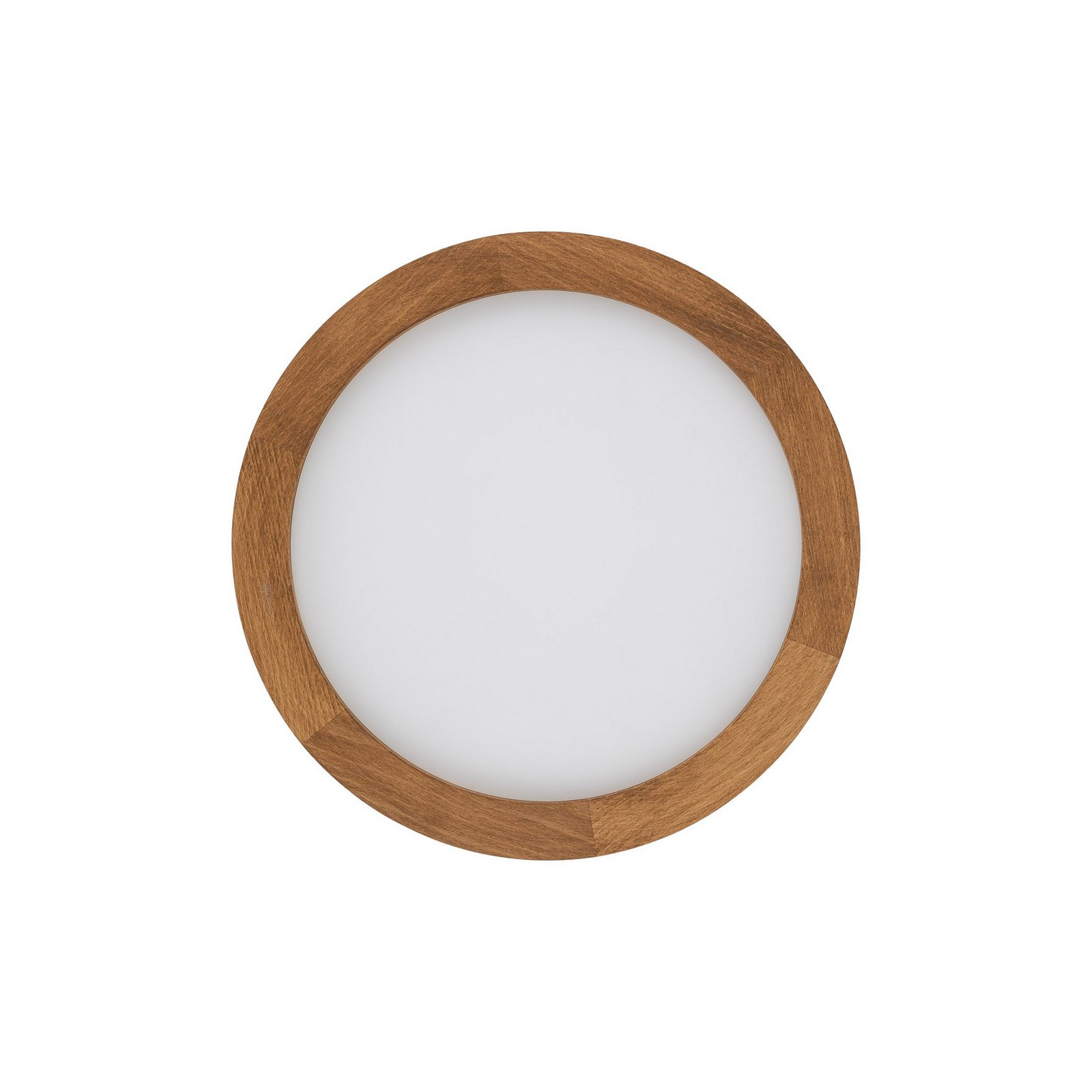 Panel Aqua LED, ořech, Ø 32,5 cm, 24 W