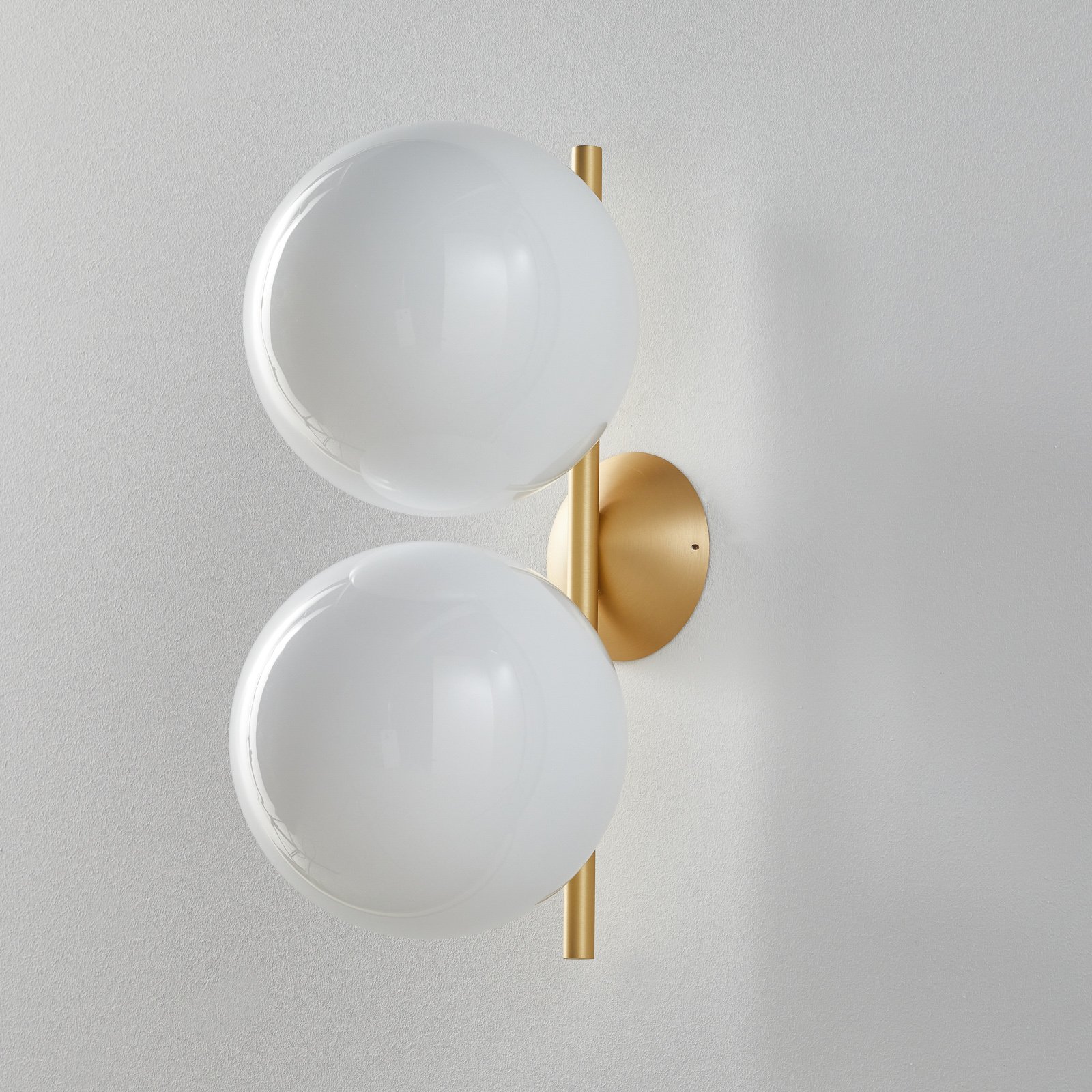 IC C/W1 Double Stropní Lampa/Nástěnné Svítidlo Brass - Flos