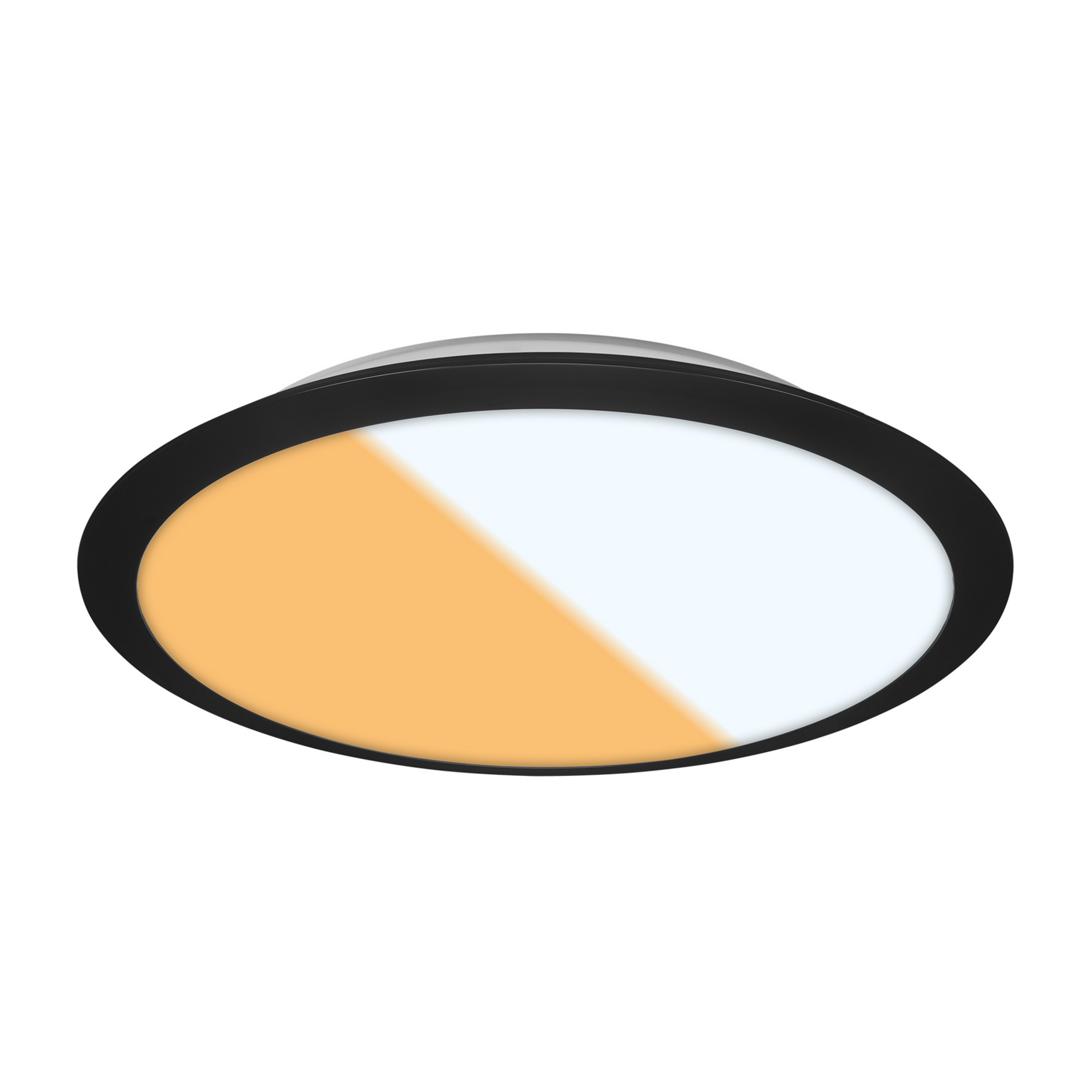 Lampa sufitowa LED 3767015 CCT IP44 czarna
