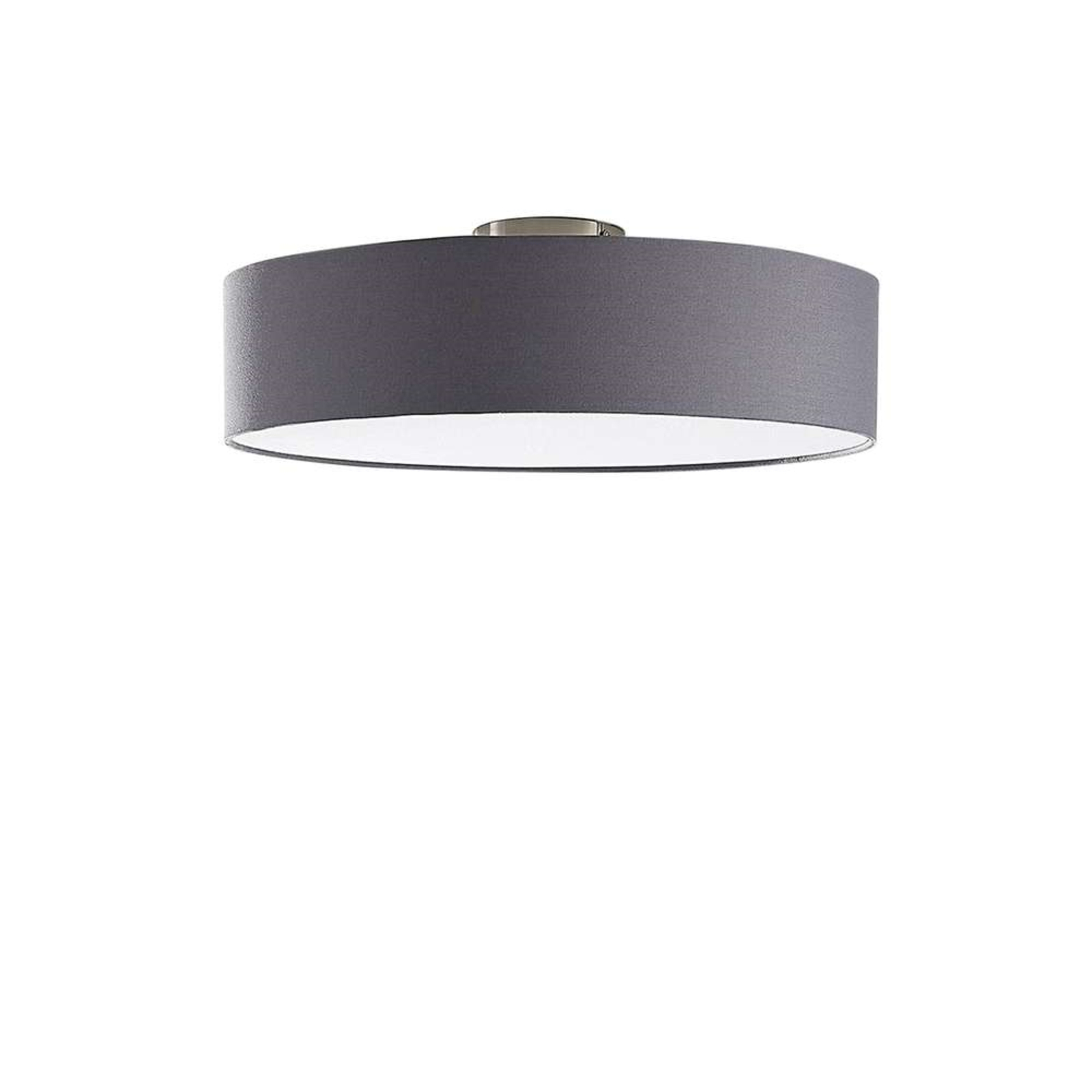 Sebatin Stropné Lampa Ø50 Grey/White/Nickel - Lindby