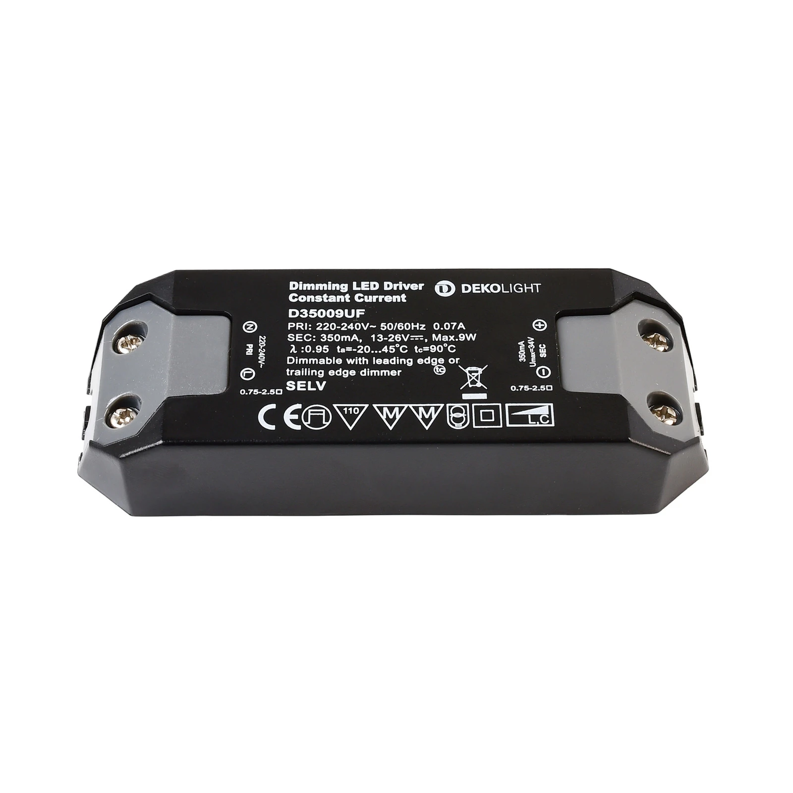 LED-Treiber Basic, DIM, CC, D35009UF/9W