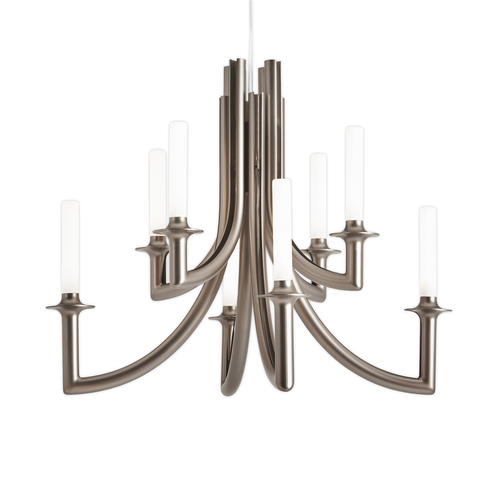 Kartell Khan Kronleuchter, Ø 77 cm bronze matt