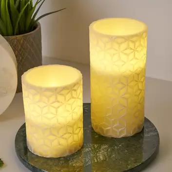 Pauleen Cosy Lilac Candle Set LED-Kerze 2er