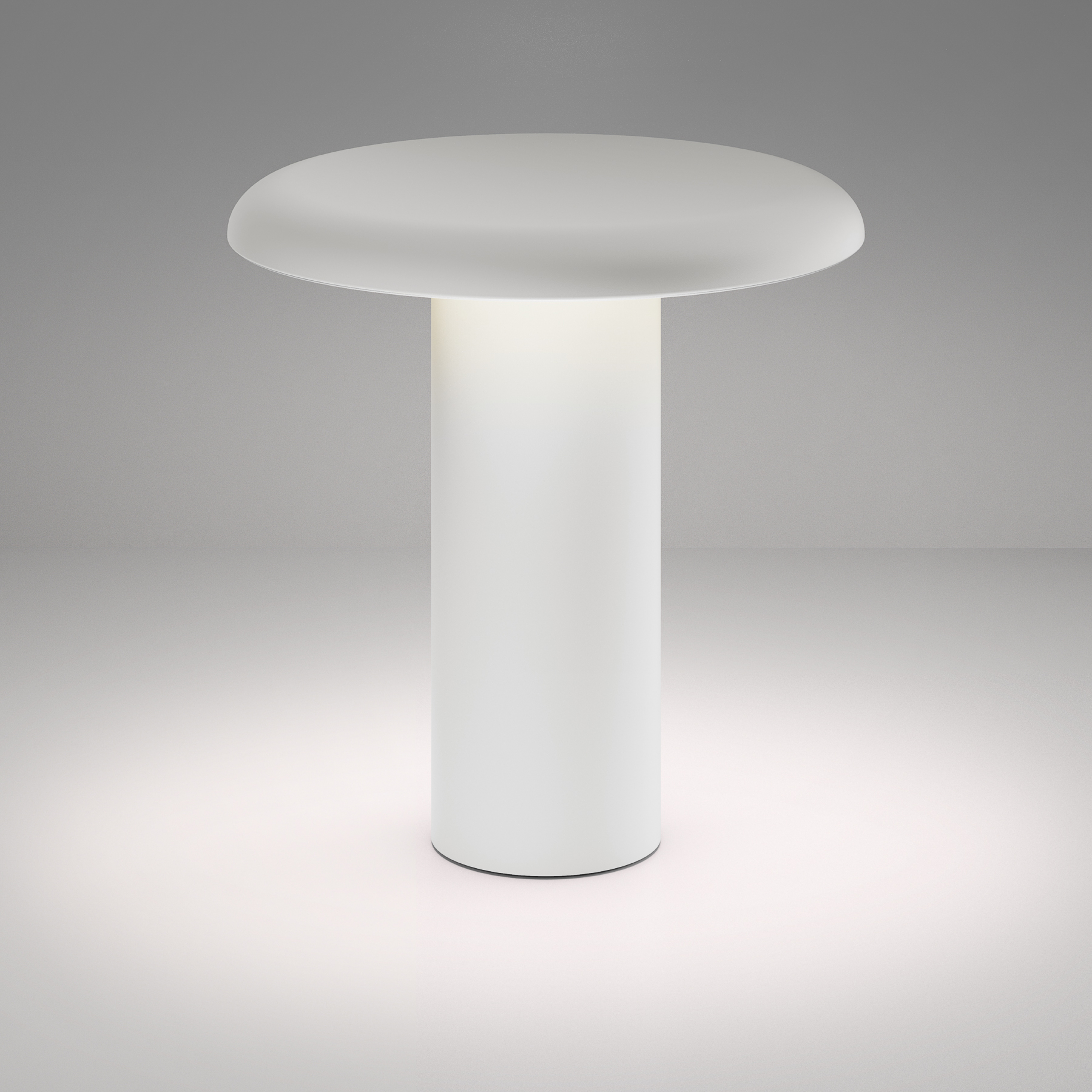 Artemide Takku lampe de table LED avec batterie, blanc