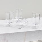 HDSand wine glass, height 13 cm, clear, set of 4 - House Doctor