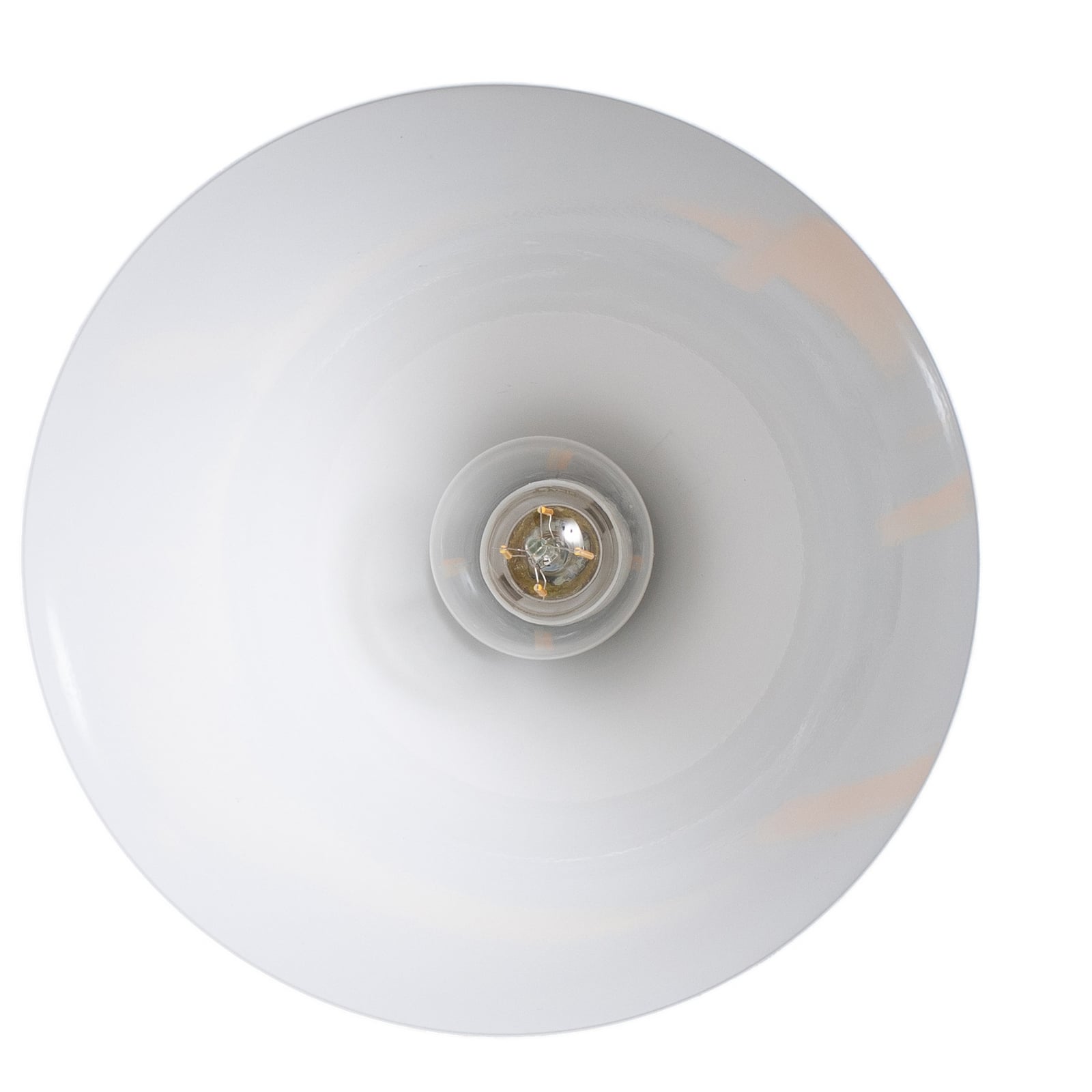 Żyrandol w kształcie stożka, metalowy, niebieski, średnica 24 cm – ALDEX