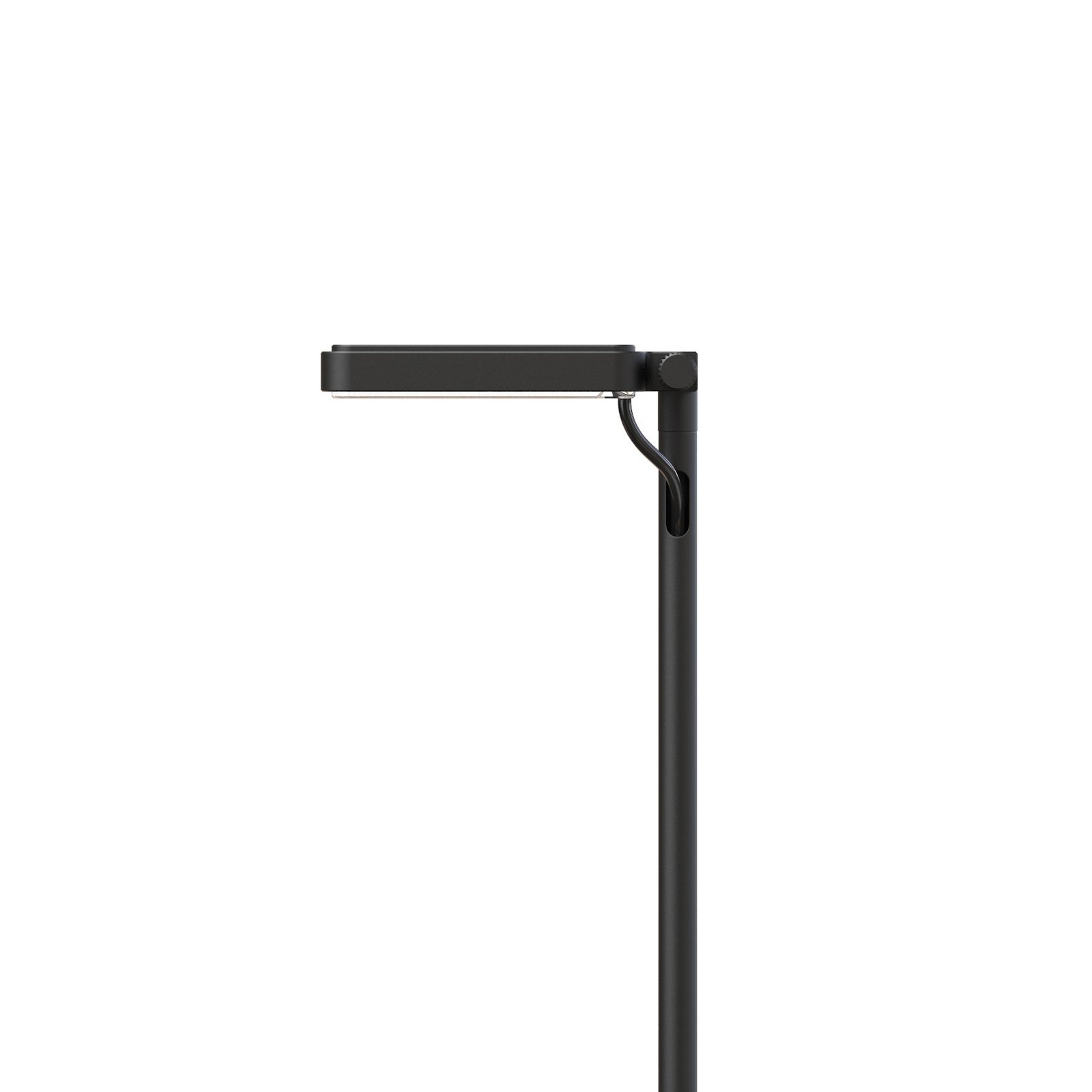 Luceplan LED-Wegelampe Flia, 2-flammig, schwarz, Kunststoff