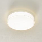 BEGA 34278 LED ceiling light, white, Ø 36 cm, DALI