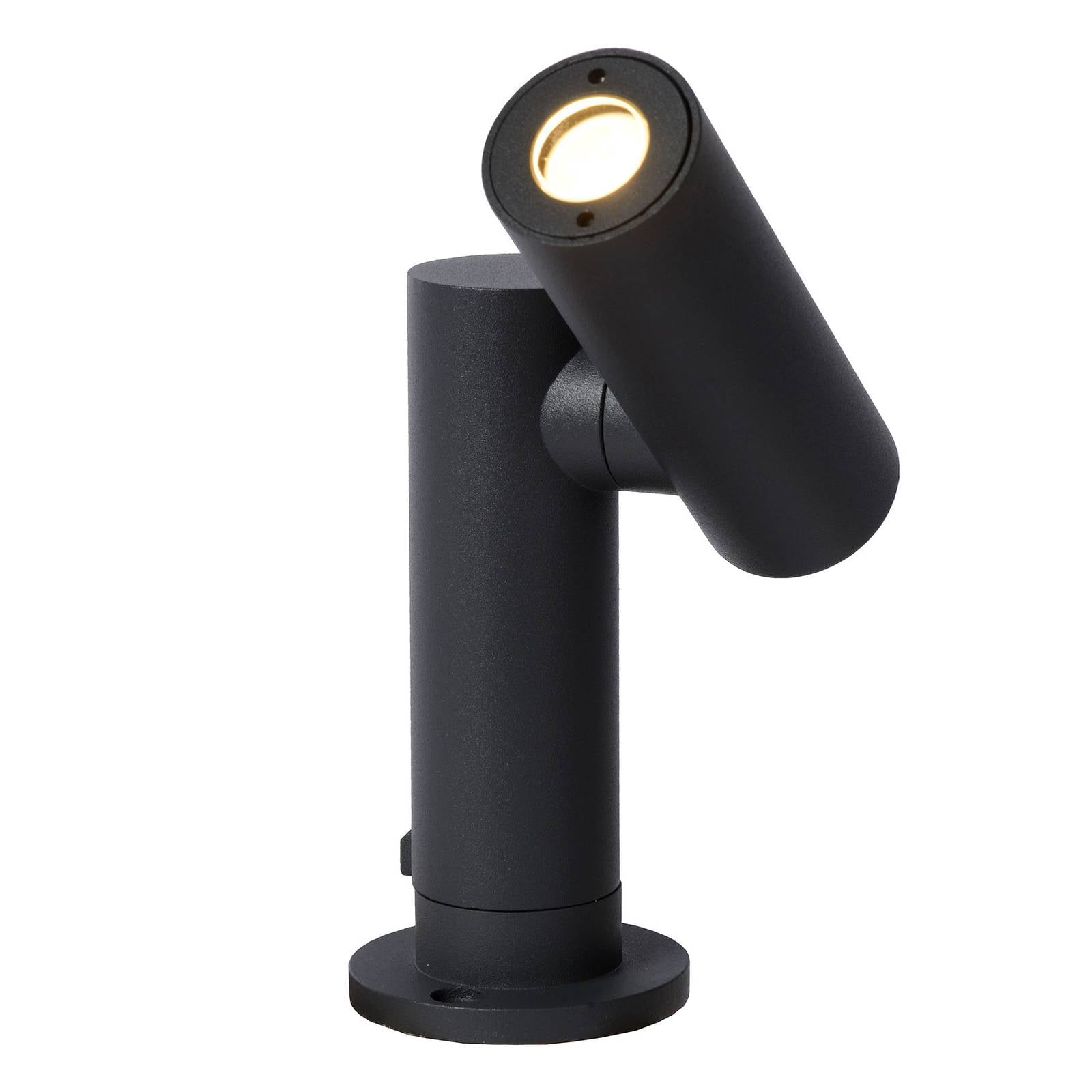 LED-Sockelleuchte Tatum mit drehbarem Spot
