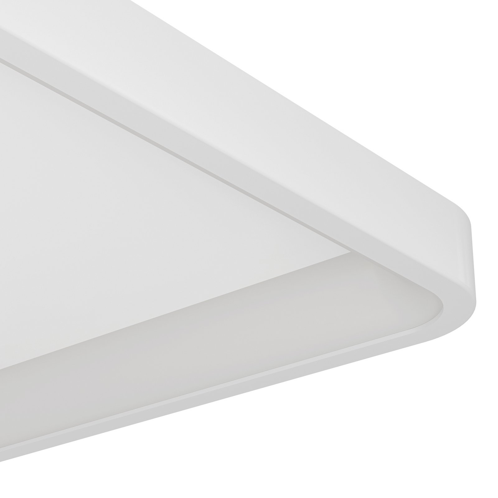 EGLO connect Smart LED ceiling light Loretello-Z, angular, white