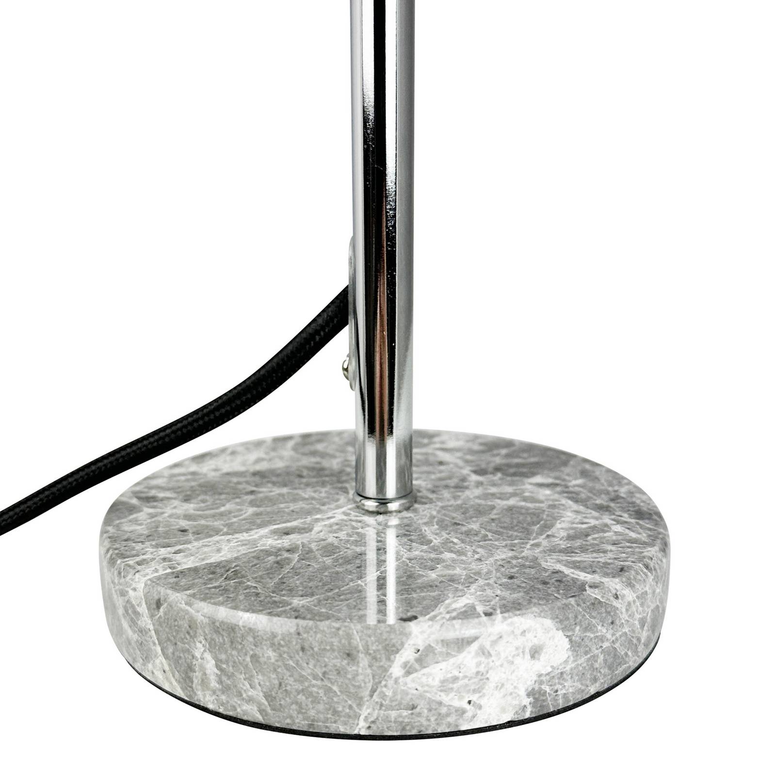 Lampa stołowa Dyberg Larsen Stockholm, wysokość 41 cm metal/marmur